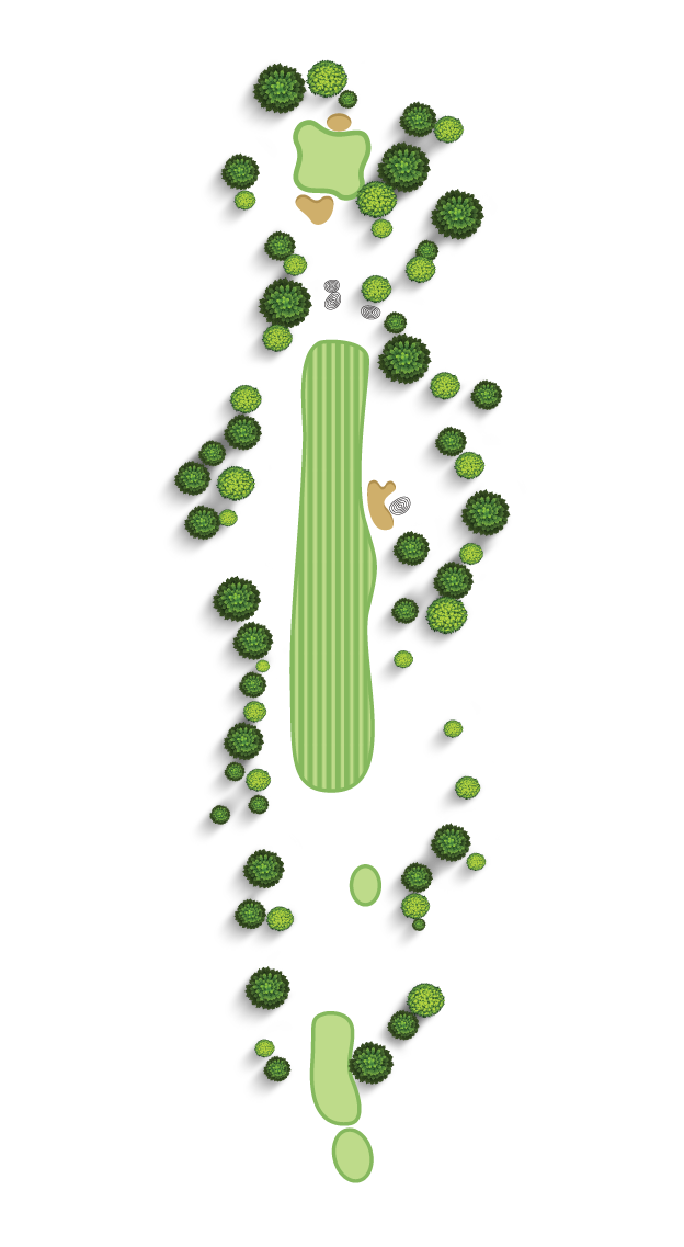 Hole 6 Layout