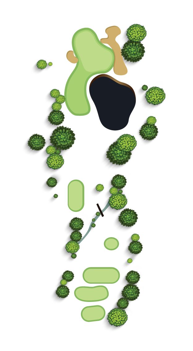 Hole 4 Layout